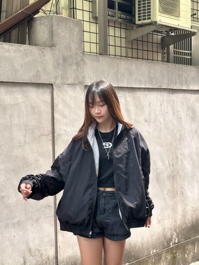 【街頭潮流新品】現代科技感雙面穿防風外套2