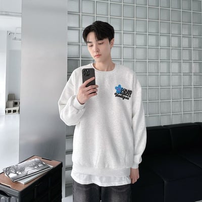 【現貨】發泡字母花朵印花大學T5