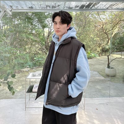 【僅此一批!優惠售完為止🔥】立領鋪棉麵包背心5