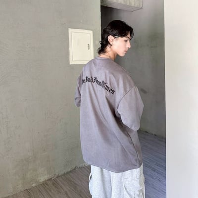 【現貨】The Bad News Gimes刺繡哥德字短T6