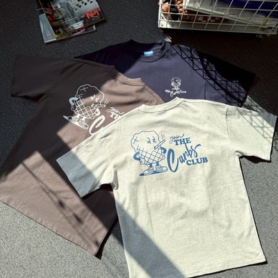 【現貨】join THE Carbs CLUB抽菸爆米花印花短T13