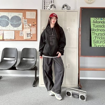 【爆款來襲!!!】AUROCEAN 5 領扣帽T9