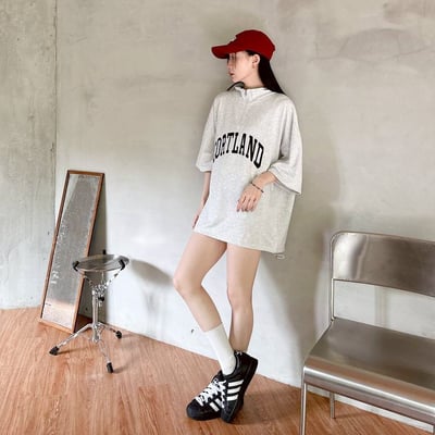 【現貨】CORTLAND立領刺繡休閒衛衣6