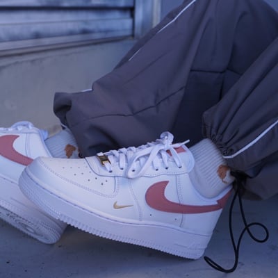 【現貨】Nike AF1 "Rust Pink" 白粉小金勾｜CZ0270-1035