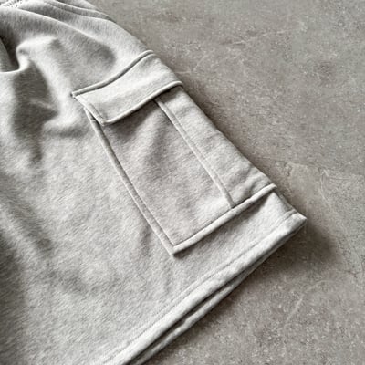 【現貨】束繩口袋造型棉短褲11