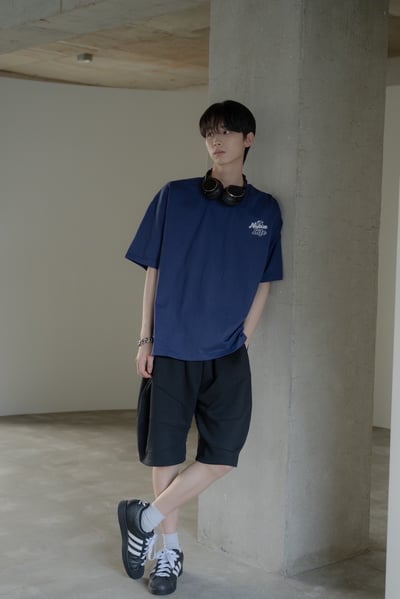 【現貨】Positive潮流帽子熊印花短T7