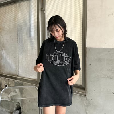 【現貨】INFIX貼布電繡水洗短T5