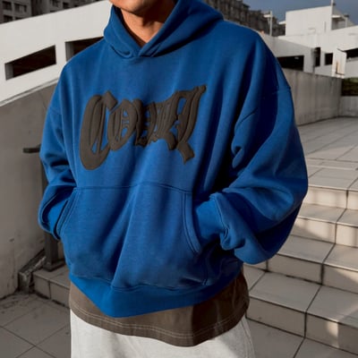 【現貨】黑暗系漂浮英文短寬BOXY帽T3