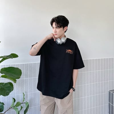 【現貨】BEAR VACATION鏤空字體小熊短T7