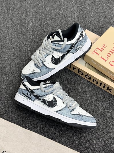 【訂製款】Nike Dunk Low 裂影灰燼5