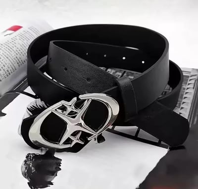 【帥褲必備】星辰閃爍LOGO皮帶2