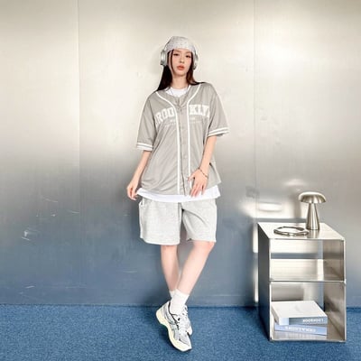 【現貨】Brooklyn美式刺繡棒球罩衫7