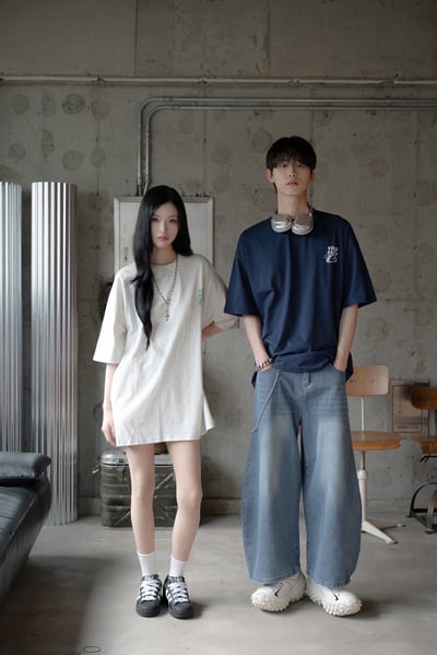 【SORONA® 涼感現貨】BURGER FEST速食套餐印花短T10