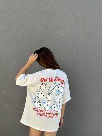 【現貨】Ghost Village幽靈印花短T4