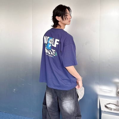 WOLF MODE狼皮馬爾濟斯印花短T3