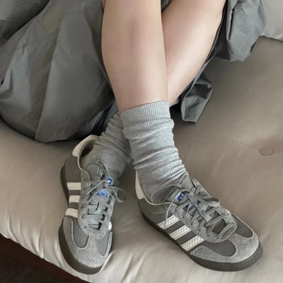 【質感上腳現貨】Adidas Originals Gazelle 水泥灰 煙灰 灰白麂皮 復古德訓鞋 焦糖底｜IF18071