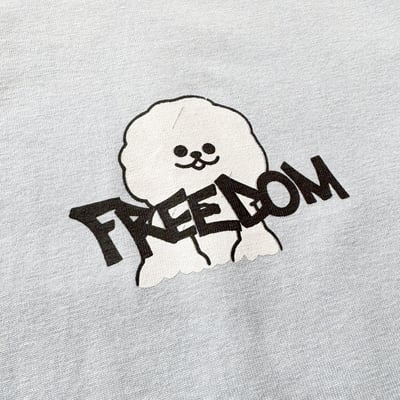 【現貨】FREEDOM小狗印花短T10