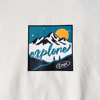 【SORONA® 涼感現貨】CEPT山脈方圖印花短T2