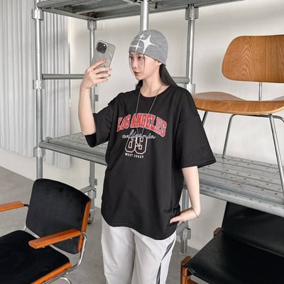 【現貨】LOS ANGELES 89 美式印花短T8