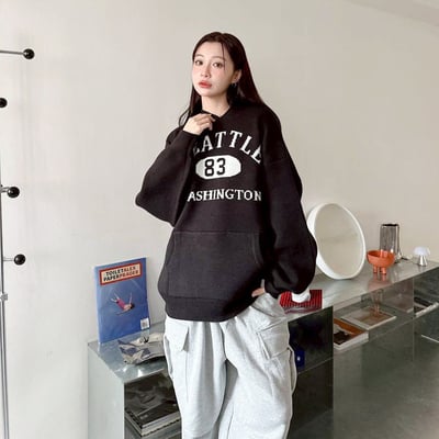 【現貨】SEATTLE 93美式連帽針織帽T3