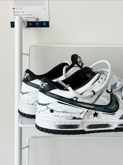 【訂製款】Nike Dunk Low 墨影星芒6