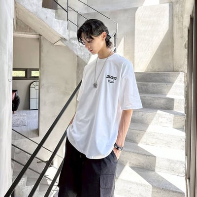 【SORONA® 涼感現貨】SWING柴犬鞦韆塗鴉感短T5