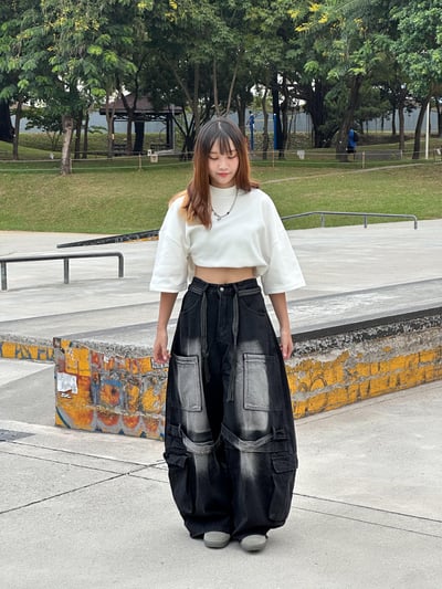 【粉絲限定!秋冬開場最狠套裝】街頭解構超殺套裝15