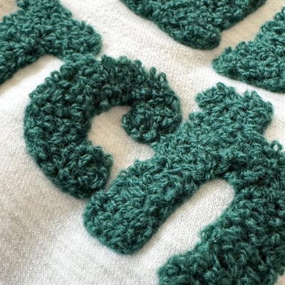 【超Q現貨】植絨刺繡馬爾濟斯短T9