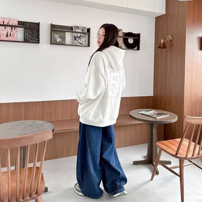 【爆款來襲!!!】AUROCEAN 5 領扣帽T14