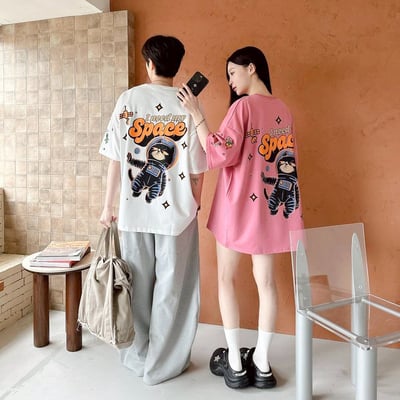 【現貨】Space 太空貓印花短T6