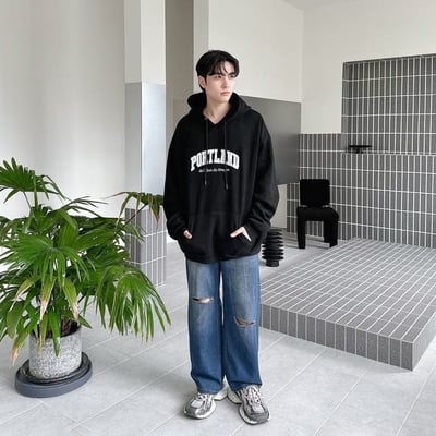 【現貨】PORTLAND刺繡帽T2