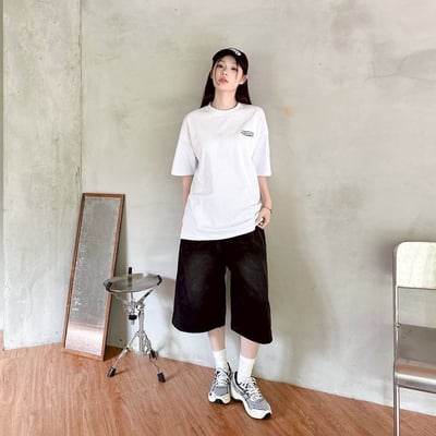 【現貨】concept design刺繡行星圖形短T7