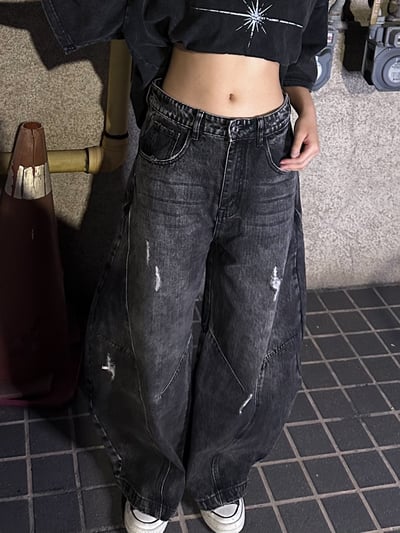 【誰都能駕馭!!!】破壞裂影彎刀褲6