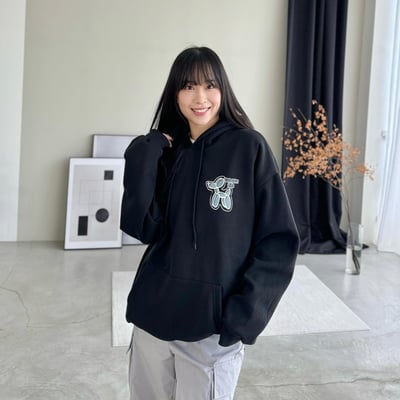 【現貨】賽車氣球狗狗刷毛帽T4