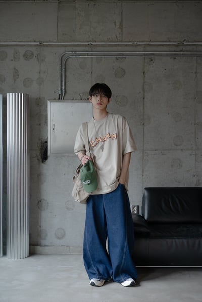 【SORONA® 涼感現貨】CHARM餅乾字母印花短T8