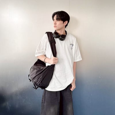 【現貨】Extraordinary幽靈愛心印花短T12