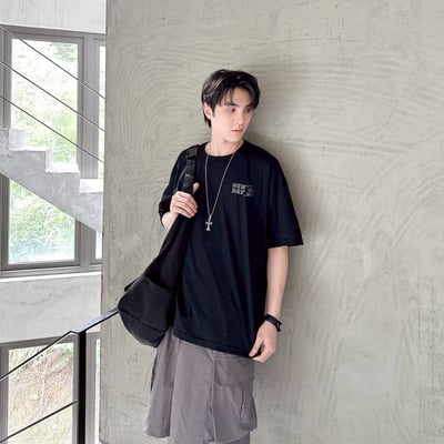 【現貨】NEWDAY吊帶小熊印花短T4