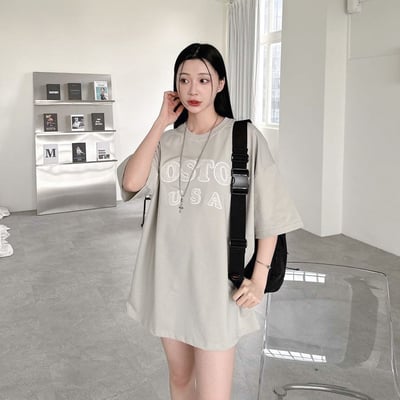 【現貨】BOSTON毛巾繡短T7