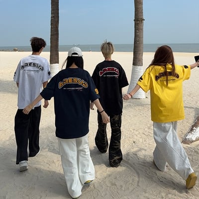 【特殊立體設計現貨】ARESUP毛巾繡美式短T2