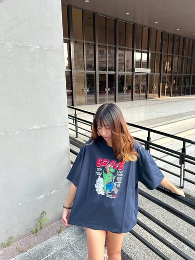 【現貨】恐龍冒險機車短T7