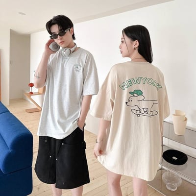 【現貨】NEW YORK滑板狗短T1