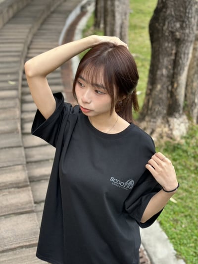 【現貨】復古摩托車短T5