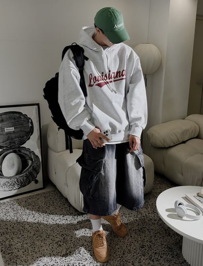 【現貨】美式字母牛奶絨帽T3