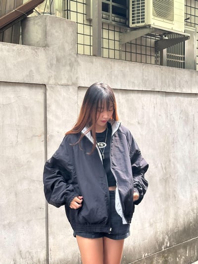 【街頭潮流新品】現代科技感雙面穿防風外套6