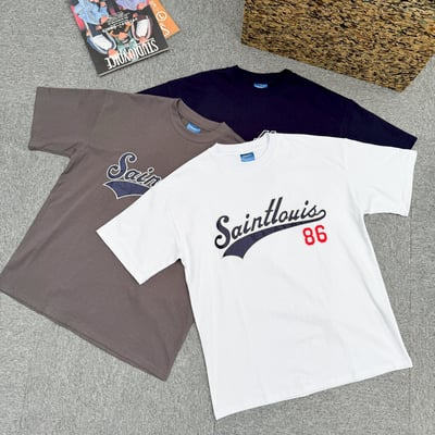 【現貨】Saintlouis86刺繡短T12