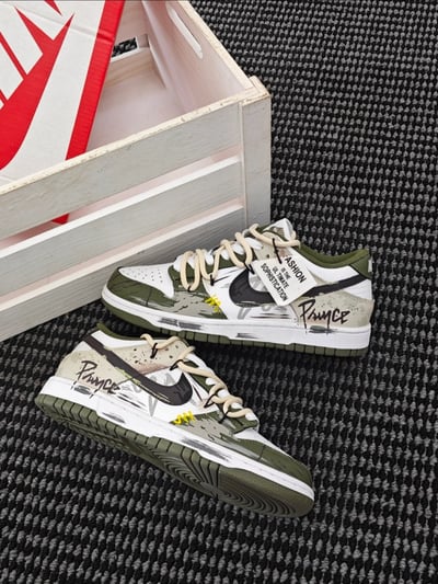 【訂製款】Nike Dunk Low 塗鴉無人區4