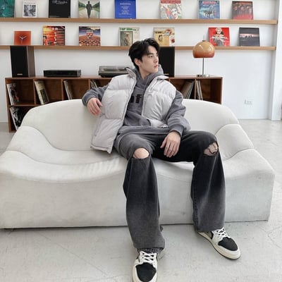 【僅此一批!優惠售完為止🔥】立領鋪棉麵包背心7