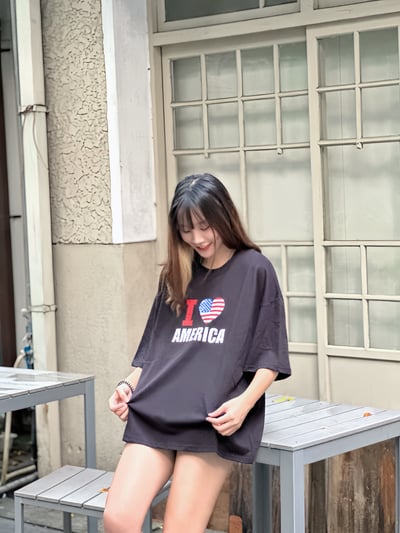 【美式現貨】I LOVE AMERICA短T3