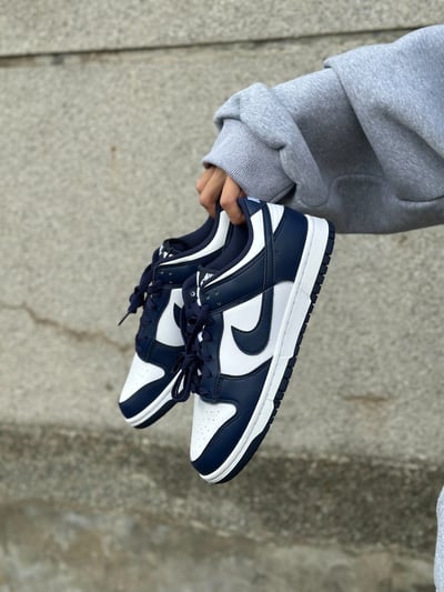 【驚喜補貨】Nike Dunk Low White Midnight Navy 2025 海軍藍｜HF5441-1071