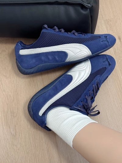 【熱門爆款現貨】Puma SpeedCat 藏青 海軍藍 藍黑藍銀深藍 賽車鞋男女｜403902-051